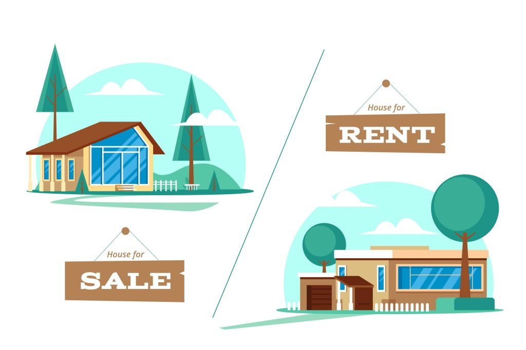 house for sale or for rent