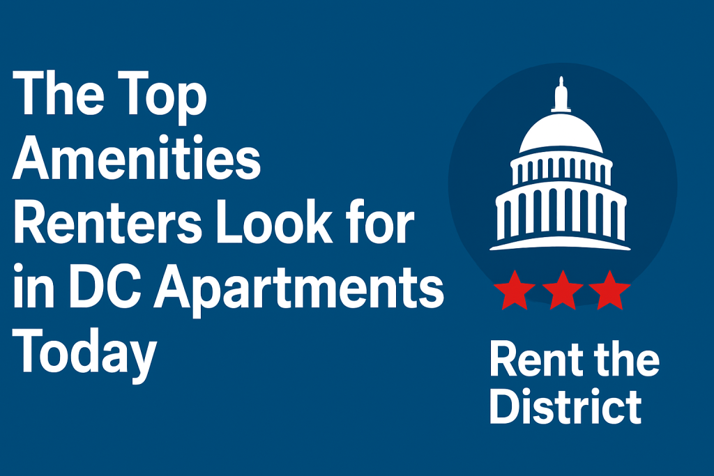 cover photo for The Top Amenities Renters Look for in DC Apartments Today